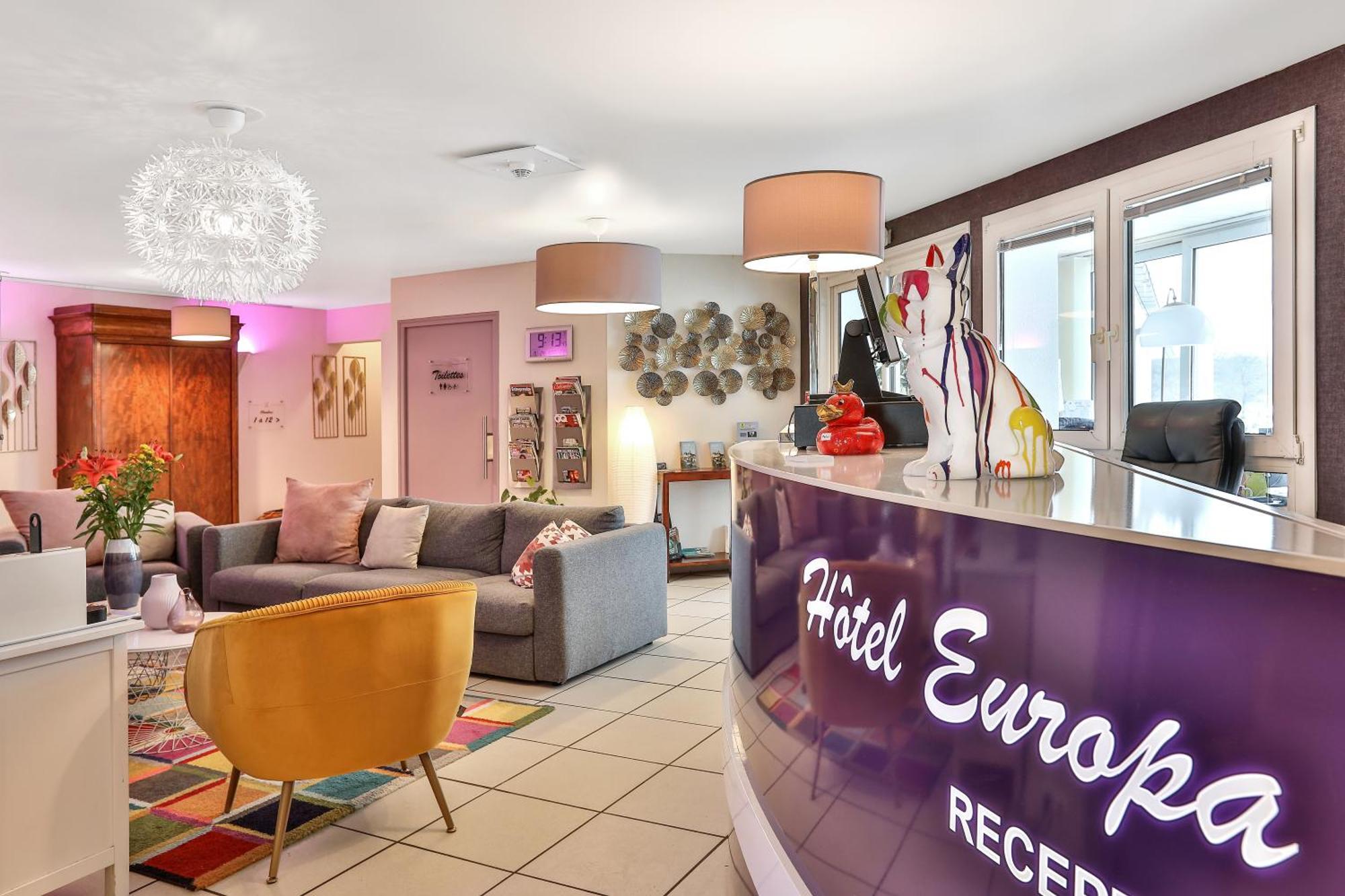 Hotel-Restaurant Logis Europa Maussac Eksteriør billede